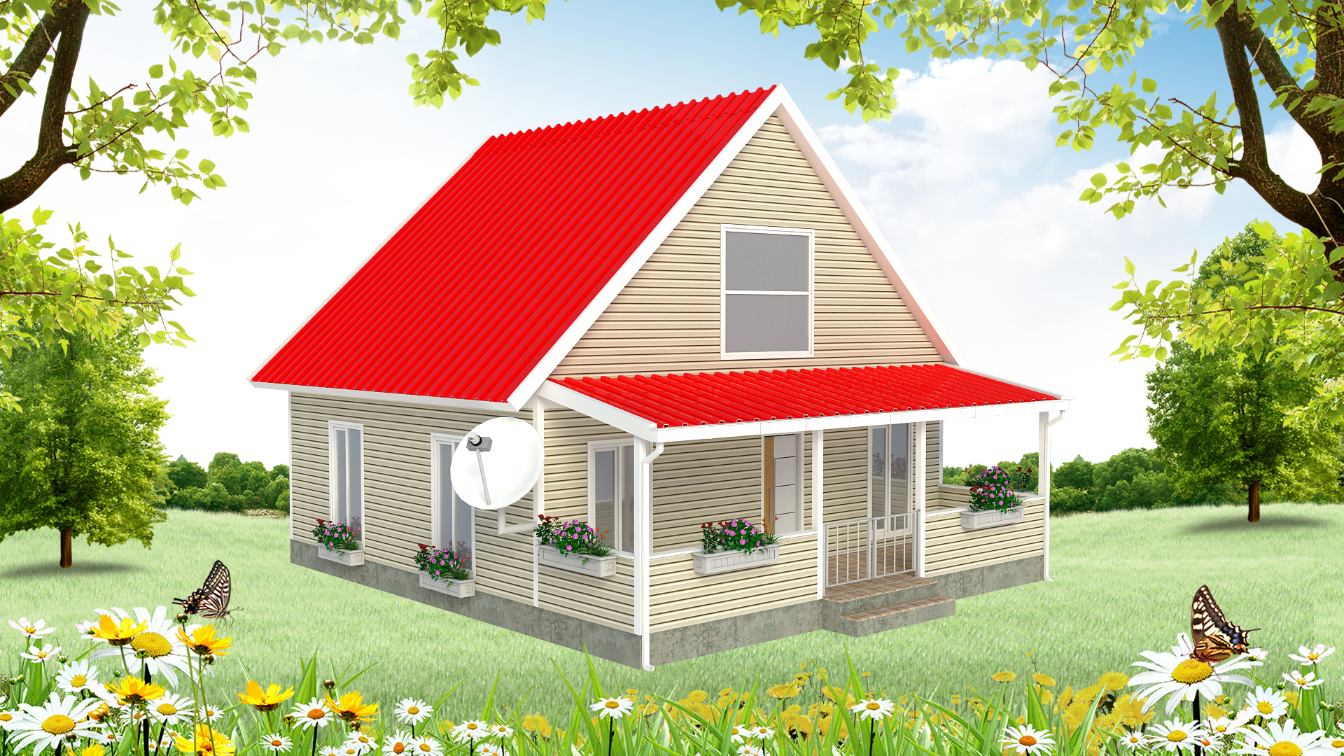 100 m² Dubleks Prefabrik Ev