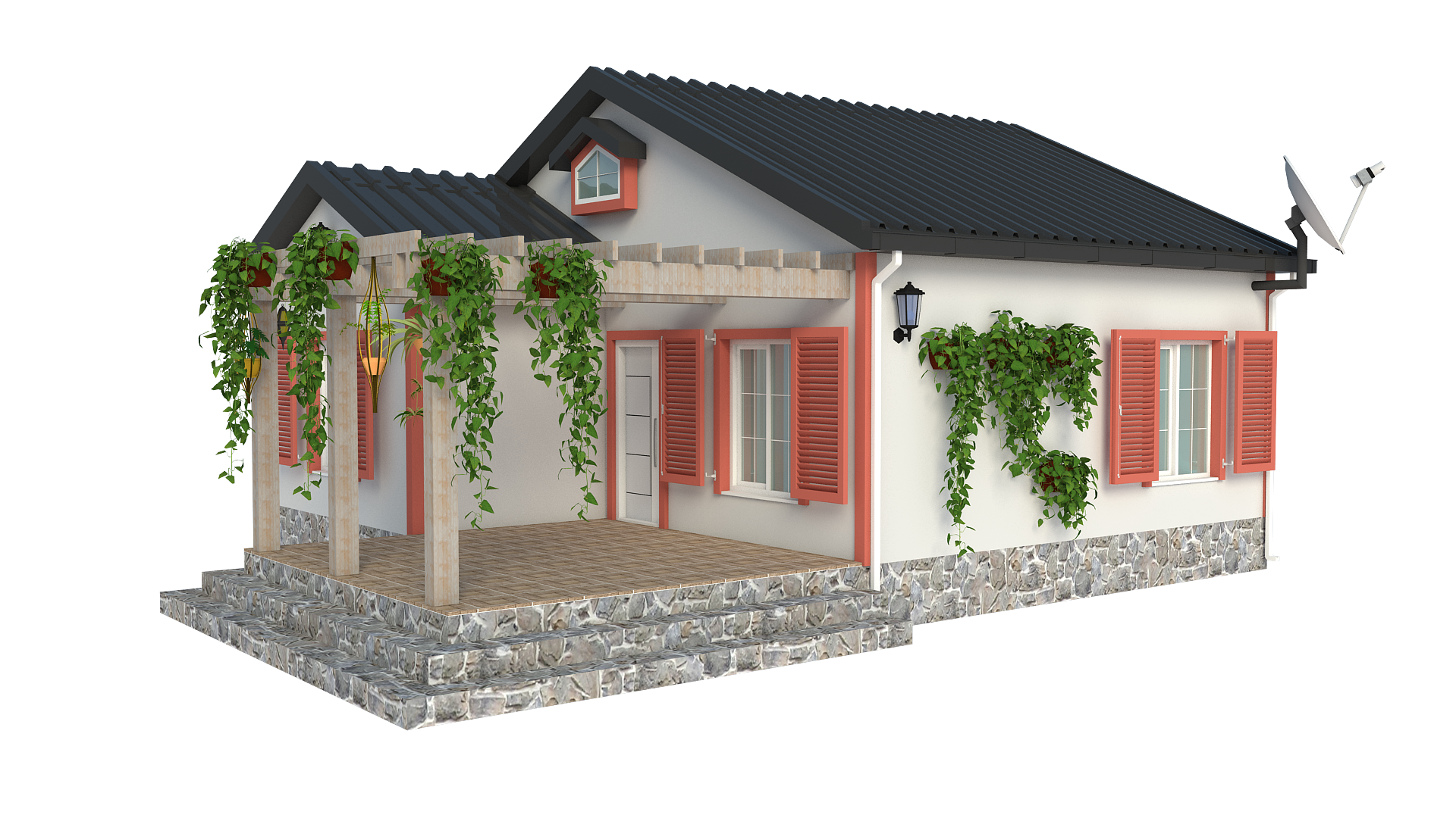 60 m² Tek Katlı Çelik Konstrüksiyon Ev